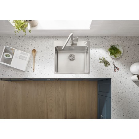 Kuchyňská baterie Blanco Lanora-S Nerez kartáčovaná