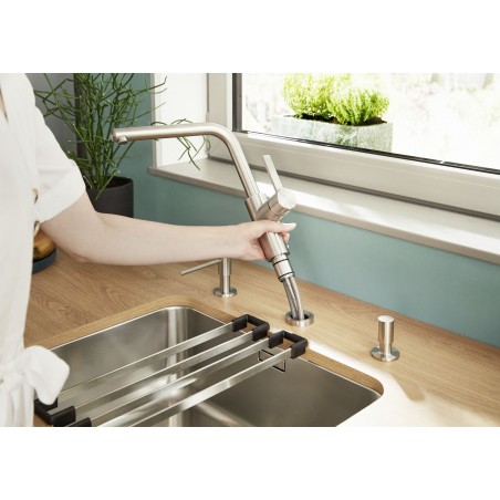 Kuchyňská baterie Blanco Lanora-F Nerez Kartáčovaný