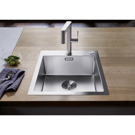 Kuchyňský dřez Blanco Claron 400-IF/A, durinox, s táhlem