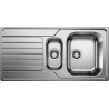 Kuchyňský dřez Blanco Dinas 6 S Kartáčovaný, bez excentru
