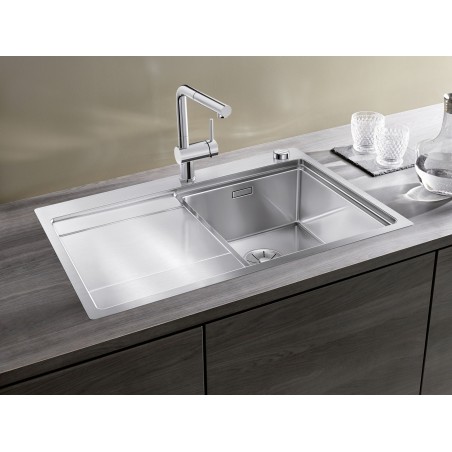 Kuchyňský dřez Blanco Divon II 45 S-IF, hedvábný lesk, levý
