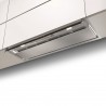 Vestavná digestoř Faber IN-NOVA AIR X/BK KL A120, nerez/černé sklo