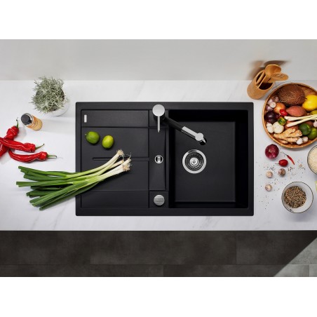 Kuchyňský dřez Blanco Metra 45 S Kávová, s excentrem