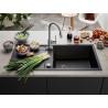 Kuchyňský dřez Blanco Metra 5 S Šedá skála, s excentrem
