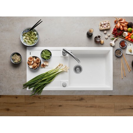 Kuchyňský dřez Blanco Metra XL 6 S Tartufo, s excentrem