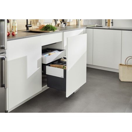 Odpadkový koš Blanco Select II 60/3 Orga, 3x 15 l Odpadkový koš Blanco Select II 60/3 Orga, 3x 15 l
