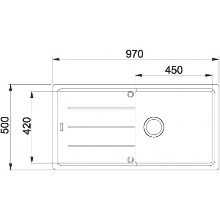 Kuchyňský dřez Franke Basis BFG 611 Sahara