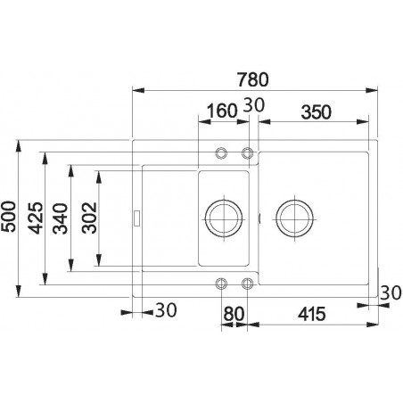 Kuchyňský dřez Franke Maris MRG 651-78 Šedý kámen