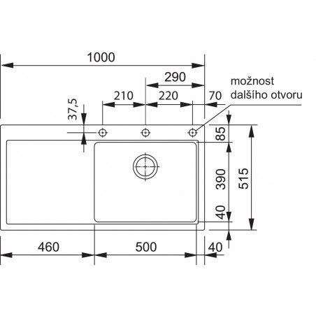 Kuchyňský dřez Franke Mythos MTG 611/7 Bílá-led
