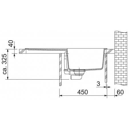 Kuchyňský dřez Franke Basis BFG 611-86 Matná černá