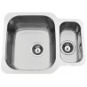 Kuchyňský dřez Sinks DUO 571.1 V 1,0 mm, otočný, leštěný