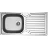 Kuchyňský dřez Sinks Okio 1000 XXL V 0,6 mm, leštěný