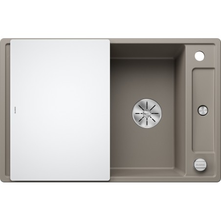 Kuchyňský dřez Blanco Axia III 45 S Tartufo, se skleněnou krájecí deskou