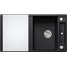 Kuchyňský dřez Blanco Axia III 5 S Černá, se skleněnou krájecí deskou