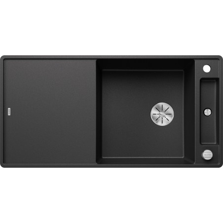 Kuchyňský dřez Blanco Axia III XL 6 S-F Antracit, se skleněnou krájecí deskou