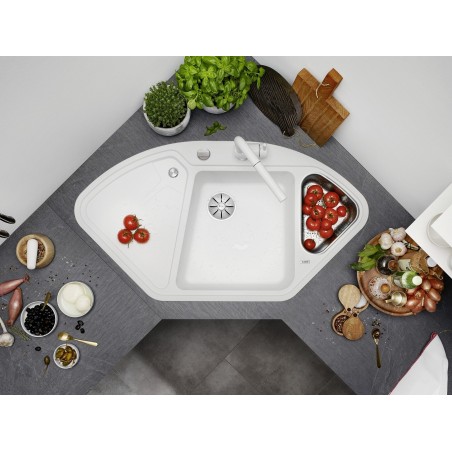 Kuchyňský dřez Blanco Delta II Tartufo