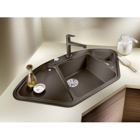 Kuchyňský dřez Blanco Delta II Tartufo