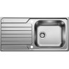 Kuchyňský dřez Blanco Dinas XL 6 S Kartáčovaný, s excentrem