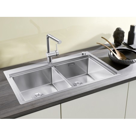 Kuchyňský dřez Blanco Divon II 8-IF Hedvábný lesk