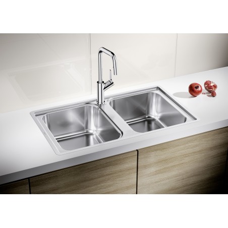 Kuchyňský dřez Blanco Lemis 8-IF Kartáčovaný
