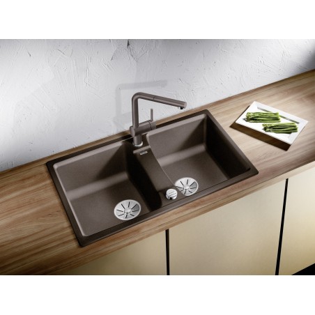 Kuchyňský dřez Blanco Lexa 8 Tartufo, s excentrem