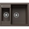 Kuchyňský dřez Blanco Metra 6 Kávová, s excentrem