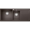 Kuchyňský dřez Blanco Naya 8 S Kávová, levý