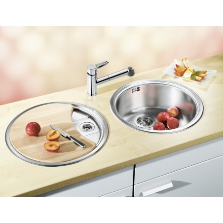 Kuchyňský dřez Blanco Rondoset Kartáčovaný
