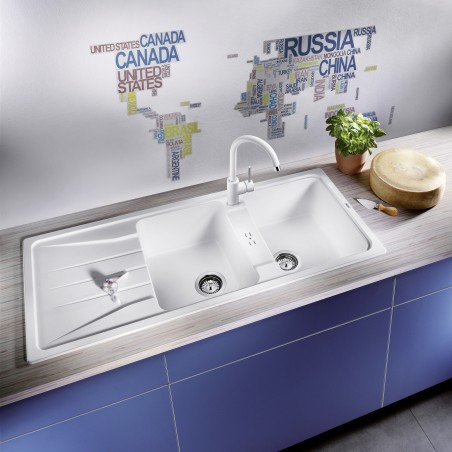 Kuchyňský dřez Blanco Sona 8 S Černá