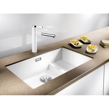 Kuchyňský dřez Blanco Subline 700-U Level Černá, s košíkem