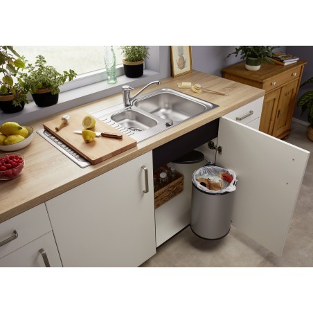 Kuchyňský dřez Blanco Tipo II 6 S Přírodní lesk, s excentrem