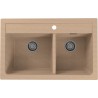 Kuchyňský dřez Alveus Atrox 50 Beige 55 Kuchyňský dřez Alveus Atrox 50 Beige 55
