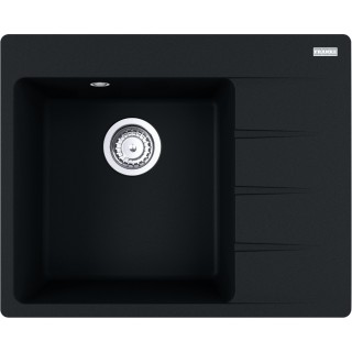 Kuchyňský dřez Franke Centro CNG 611-62 TL/2 Onyx, levý