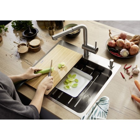 Kuchyňská baterie Blanco Linus-S PVD Steel
