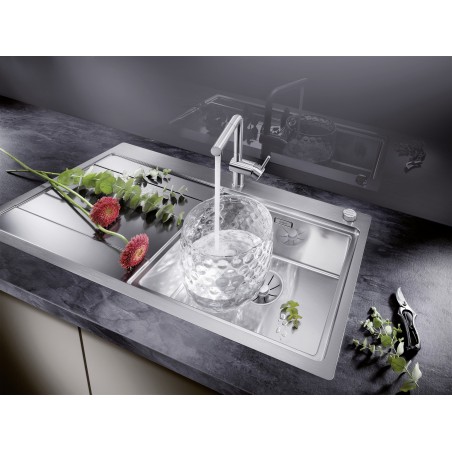 Kuchyňská baterie Blanco Linus-S PVD Steel
