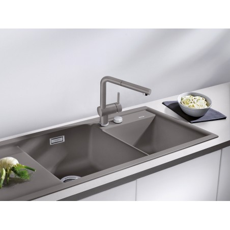 Kuchyňská baterie Blanco Linus-S Šedá vulkán