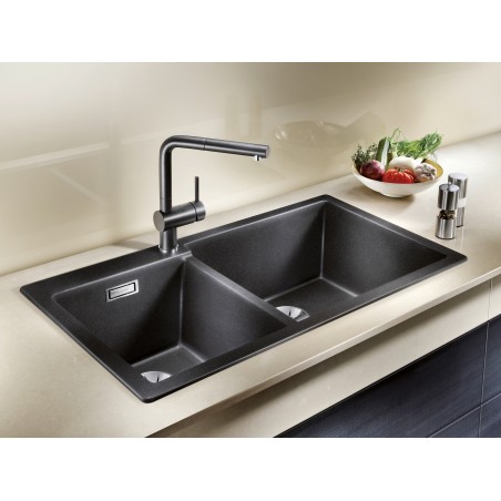 Kuchyňská baterie Blanco Linus-S Šedá vulkán