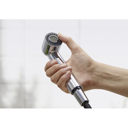 Kuchyňská baterie Blanco Wega II-S Chrom/Šedá vulkán