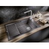 Kuchyňský dřez Blanco Elon XL 6 S Šedá vulkán, s odkapávací mřížkou, bez excentru