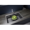 Kuchyňský dřez Blanco Etagon 8 Šedá vulkán, bez excentru