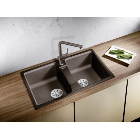 Kuchyňský dřez Blanco Lexa 8 Šedá vulkán, bez excentru