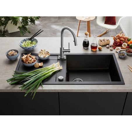 Kuchyňský dřez Blanco Metra XL 6 S Bílá soft, bez excentru