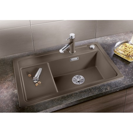 Kuchyňský dřez Blanco Zenar XL 6 S Compact Bílá soft, s excentrem