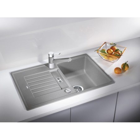 Kuchyňský dřez Blanco Zia 45 S Bílá soft, s excentrem