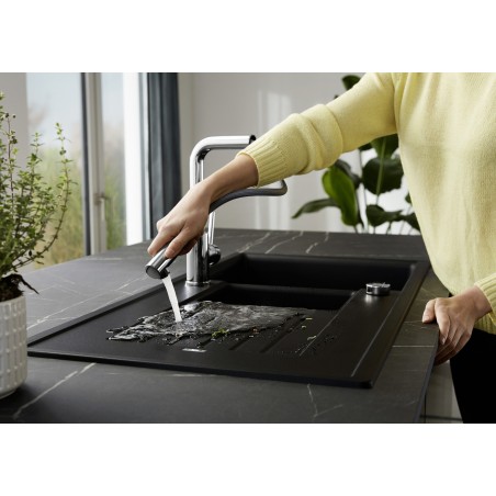 Kuchyňský dřez Blanco Zia 6 S Bílá soft, bez excentru