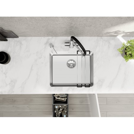 Kuchyňská baterie Blanco Catris-S Flexo Filter PVD Steel