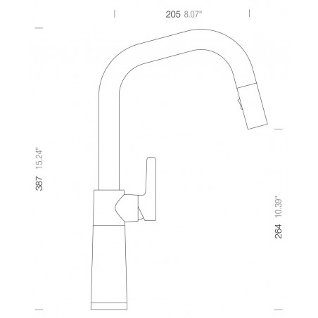 Kuchyňská baterie Schock SC-530.120 Dusk