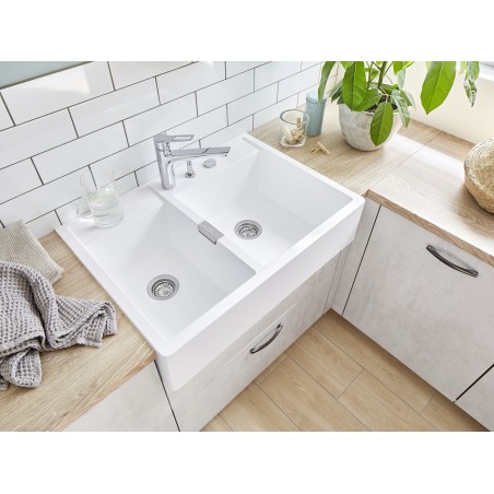 Kuchyňský dřez Schock Kallio M-175 Dusk, horní montáž