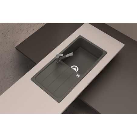 Kuchyňský dřez Schock Formhaus D-100L Croma, spodní montáž