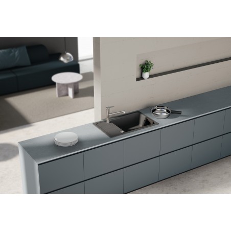 Kuchyňský dřez Schock Formhaus D-100LS Asphalt, spodní montáž